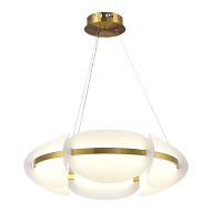 SL1304.203.45 Люстра подвесная ST-Luce Золотистый/Белый LED 1*45W 3000K ЭТУАЛЬ 500_191_2946588